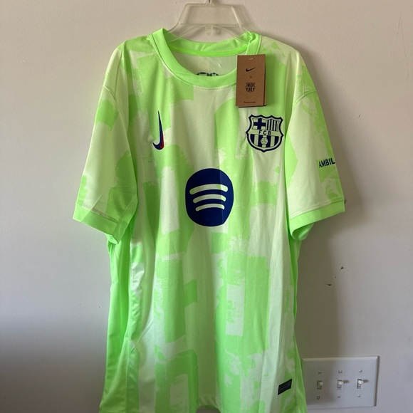 Nike Neon Green Soccer Jersey
